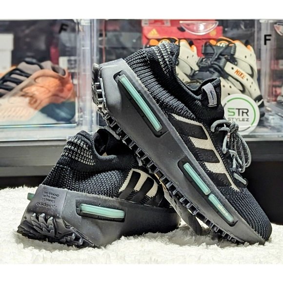 adidas Men\'s NMD S1 Shoes Core Black / Altered Blue HP5523 Size 10.5 main image 6